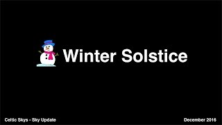 Winter Solstice Explained [upl. by Nelleoj]