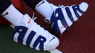 Nike Air More Uptempo 96 The Dunk by Soleheaven [upl. by Noiram]