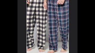 Studio  Pack of 2 Fleece Pyjamas Bottoms Studio nightwear 2packs [upl. by Gibb988]