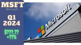 Microsoft MSFT Q1 2024 Earnings  Value Impact [upl. by Ynhoj747]