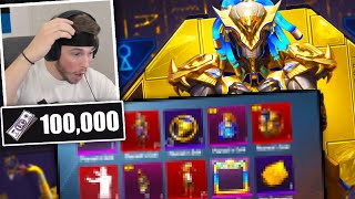 NEW PHARAOH SKIN OPENING  100000 uc   PUBG MOBILE [upl. by Ataeb27]