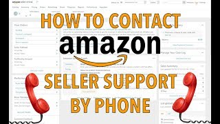 How To Contact Amazon Seller Support By Phone [upl. by Edmonda]