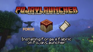 How to install Forge amp Fabric  PojavLauncher iOS [upl. by Aleunamme575]