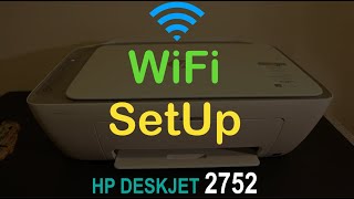 HP Deskjet 2752 WiFi SetUp [upl. by Kasey137]