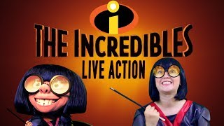 The Incredibles EDNA MODE Live Action Disney Pixar  Madi2theMax [upl. by Atiuqram216]