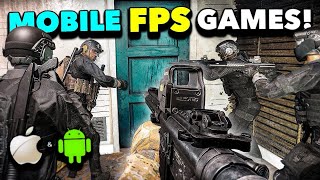 TOP 10 MOBILE FPS GAMES WORTH PLAYING IN 2024 [upl. by Rosenberger]