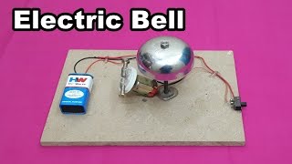 How to Make a Simple Electric Bell at Home  Easy Tutorials [upl. by Nij]