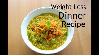 Healthy Quinoa Khichdi Recipe For Weight Loss  Skinny Recipes [upl. by Anesusa]