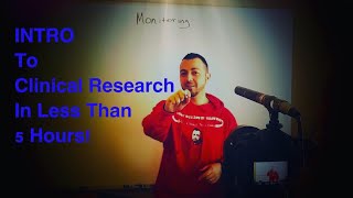 The Only Crash Course To Clinical Research You’ll Ever Need full 5 hour OFFICIAL video [upl. by Ndnarb]