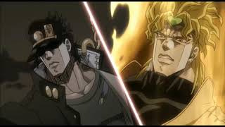 Jotaro Vs Dio Full Fight Part1 1080p  JoJos Bizzare Adventure 125x [upl. by Nnyled]