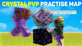 THE BEST CRYSTAL PVP PRACTICE MAP [upl. by Sucirdor84]