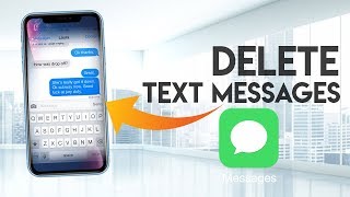 How to Delete Text Messages on iPhone [upl. by Ariamo]