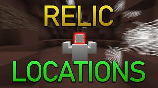 Relic Locations Guide Spiders Den Area Hypixel Skyblock [upl. by Aicac]