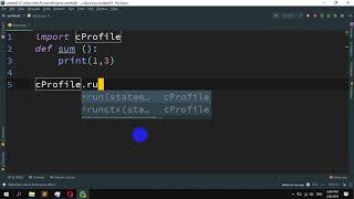 How to do a profile a Python script [upl. by Ekalb]