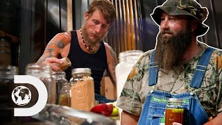 These Men Make The Finest Apple Pie Shine  Moonshiners Master Distiller [upl. by Pawsner]