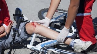 How to Treat a Puncture Wound  First Aid Training [upl. by Etteyafal]