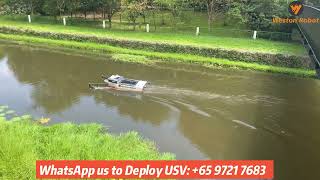 USV for Water Cleaning at Springleaf [upl. by Kosey931]