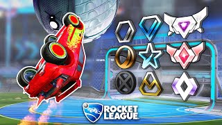 Freestyling vs Every Rank in Rocket League [upl. by Semele]