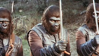 Battle for the Planet of the Apes 1973 ORIGINAL TRAILER [upl. by Alfonso]