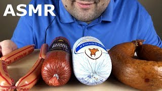 ASMR RUSSIAN SAUSAGE Eating Show Mukbang NO TALKING [upl. by Perla]