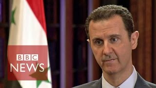 Syria conflict BBC exclusive interview with President Bashar alAssad FULL [upl. by Mareah]