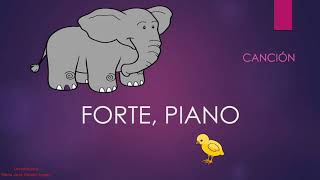 Canción con letra quotForte Pianoquot [upl. by Darsie]