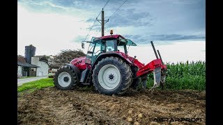 Eigenbau Tiefenlockerer  Ersteinsatz  Steyr CVT [upl. by Annaoy713]