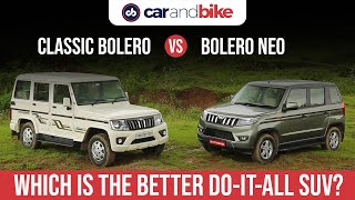 Mahindra Bolero Neo vs Mahindra Bolero Comparison Review [upl. by Aniv]