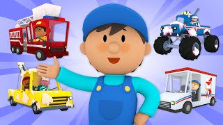 Frank The Garbage Truck  Road Rangers Videos For Children [upl. by Handler]