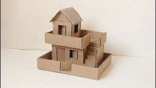 como hacer una casa de carton PLANTILLAS GRATIS [upl. by Donelson]