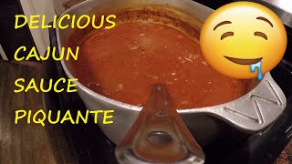 How to Cook a Cajun amp Creole Sauce Piquante How to Cook a Red Gravy How to Cook a Tomato Gravy [upl. by Akire]