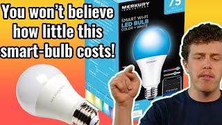 Merkury Innovations Smart LED Light Bulb Unboxing Setup amp Review  Best Smart Light Bulb 2020 [upl. by Noit]