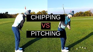 CHIPPING Vs PITCHING  CRAZY DETAIL [upl. by Sivrep943]