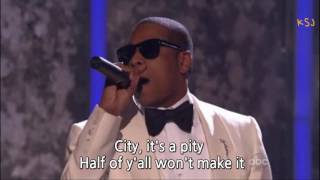 Alicia Keys amp Jay Z  Empire state of mind LIVE with lyrics 2009 [upl. by Ennobe606]