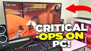 How to Play Critical Ops on PC  Other Mobile FPS Games [upl. by Carmella]