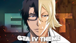 Aizen x Urahara  GTA IV Theme Edit [upl. by Myriam70]