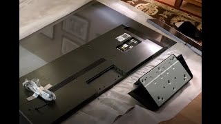 LG OLED 65 CX TV  Base Assembly [upl. by Vidovik861]