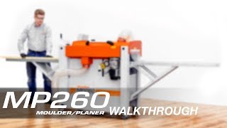 MP260 Foursided PlanerMoulder Walkthrough  WoodMizer [upl. by Eddi14]