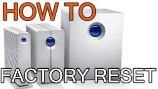 How to Factory Restore Lacie Network HDD [upl. by Marmaduke147]