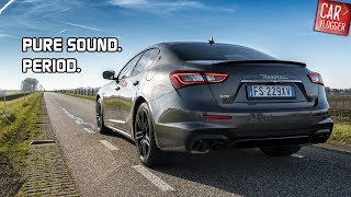 DRIVING the NEW Maserati Ghibli SQ4 2019  BUY V6 GET V12 [upl. by Stempien]