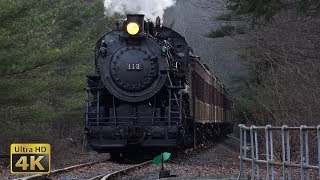 CNJ 113 Bobbing and Weaving to Minersville 4K [upl. by Euhsoj]