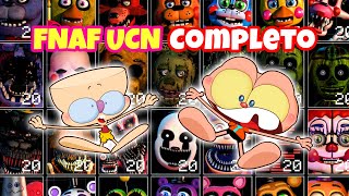 Mongo e Drongo em FNAF Ultimate Custom Night COMPLETO  todas as 5 noites  FNAF UCN [upl. by Htinek]