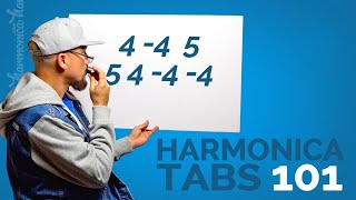 Harmonica Tabs For Beginners Harmonica Tabs 101 [upl. by Enoryt]