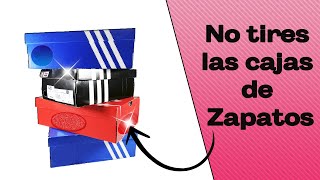 ¿Qué hacer con Cajas de Zapatos Reciclaje Ecobrisa [upl. by Liarret]