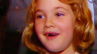 See 6YearOld Drew Barrymore in Her Adorable First ET Interview [upl. by Ovida692]