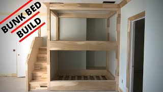 Bunk Bed Build  Putting The Pieces Together [upl. by Jecoa694]