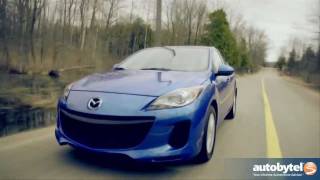 2012 Mazda3 SKYACTIV Road Test amp Car Review [upl. by Yessydo274]