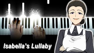 Yakusoku no Neverland Episode 12 Finale OST  Main Theme  quotIsabella’s Lullabyquot Piano [upl. by Odlanier]