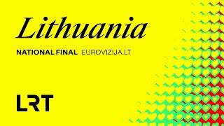 EUROVIZIJALT Livestream  Lithuanias National Final 🇱🇹  Eurovision2025 [upl. by Mayram984]