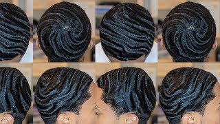 How To Get Waves With Straight Hair [upl. by Anitnas]